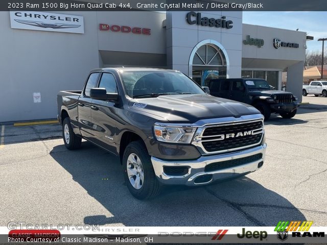 2023 Ram 1500 Big Horn Quad Cab 4x4 in Granite Crystal Metallic