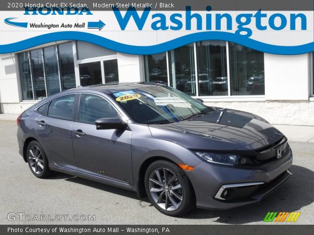 2020 Honda Civic EX Sedan in Modern Steel Metallic