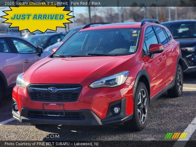 2020 Subaru Crosstrek 2.0 Limited in Pure Red