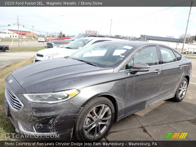 2020 Ford Fusion SEL in Magnetic Metallic