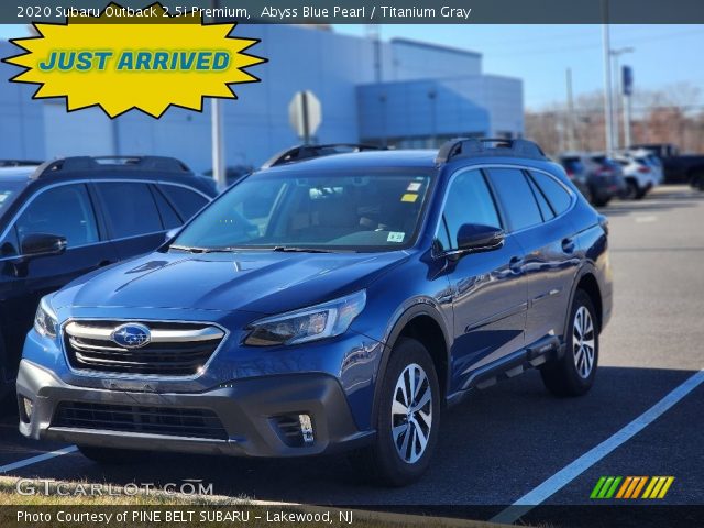 2020 Subaru Outback 2.5i Premium in Abyss Blue Pearl