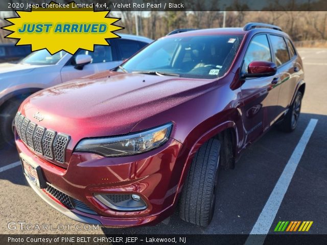 2020 Jeep Cherokee Limited 4x4 in Velvet Red Pearl