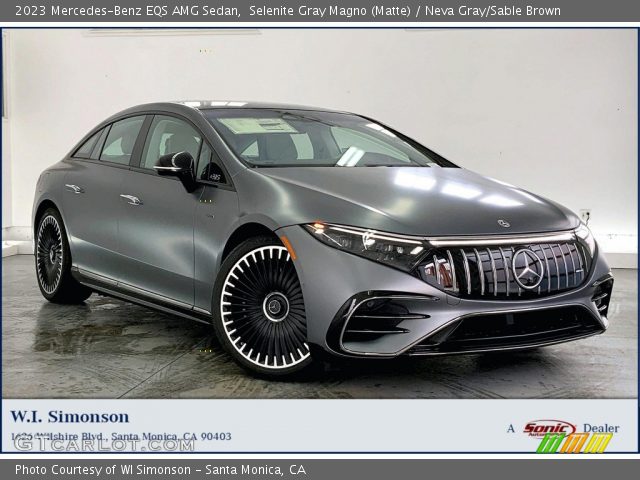 2023 Mercedes-Benz EQS AMG Sedan in Selenite Gray Magno (Matte)