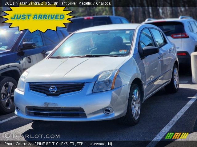 2011 Nissan Sentra 2.0 S in Brilliant Silver Metallic