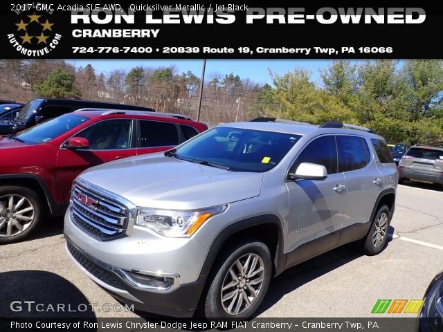 2017 GMC Acadia SLE AWD in Quicksilver Metallic