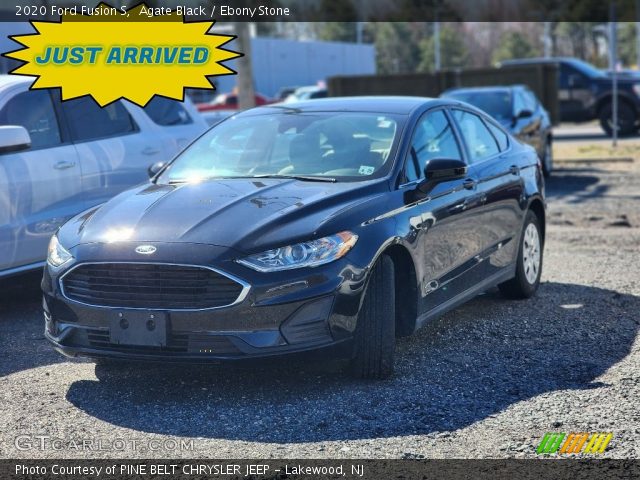 2020 Ford Fusion S in Agate Black