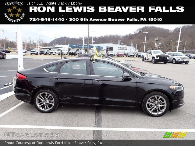 2020 Ford Fusion SEL in Agate Black