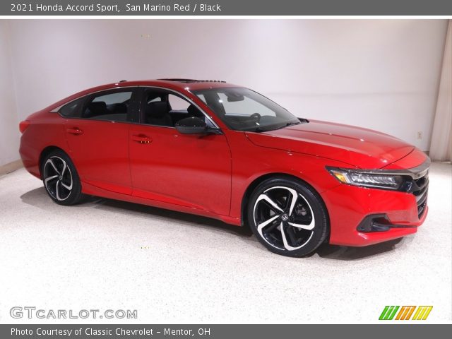 2021 Honda Accord Sport in San Marino Red