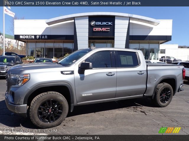 2020 GMC Sierra 1500 Elevation Crew Cab 4WD in Satin Steel Metallic