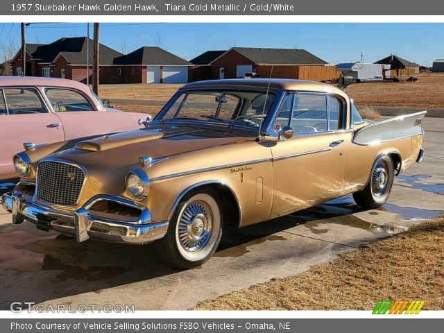 1957 Stuebaker Hawk Golden Hawk in Tiara Gold Metallic