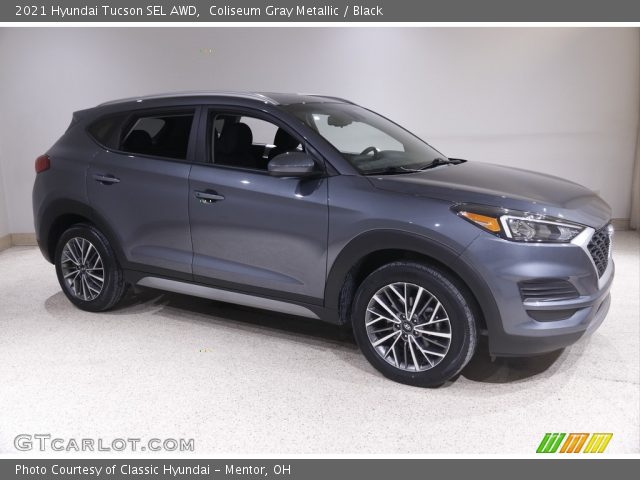 2021 Hyundai Tucson SEL AWD in Coliseum Gray Metallic