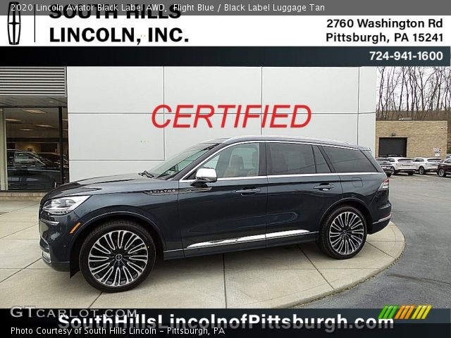 2020 Lincoln Aviator Black Label AWD in Flight Blue