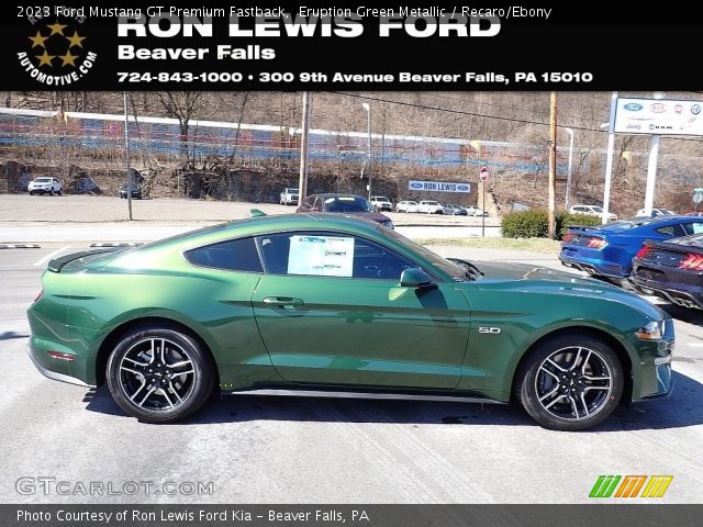 2023 Ford Mustang GT Premium Fastback in Eruption Green Metallic