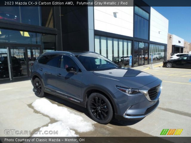 2023 Mazda CX-9 Carbon Edition AWD in Polymetal Gray Metallic