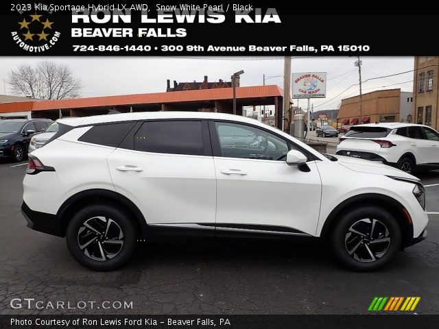 2023 Kia Sportage Hybrid LX AWD in Snow White Pearl