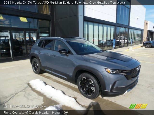 2023 Mazda CX-50 Turbo AWD Meridian Edition in Polymetal Gray Metallic