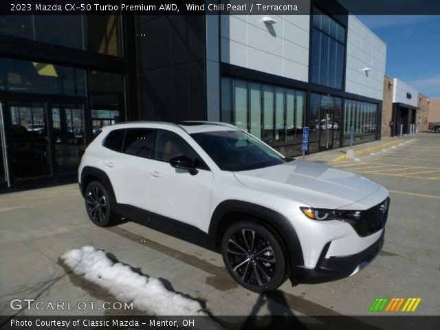 2023 Mazda CX-50 Turbo Premium AWD in Wind Chill Pearl