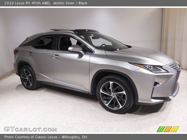 2019 Lexus RX 450h AWD in Atomic Silver