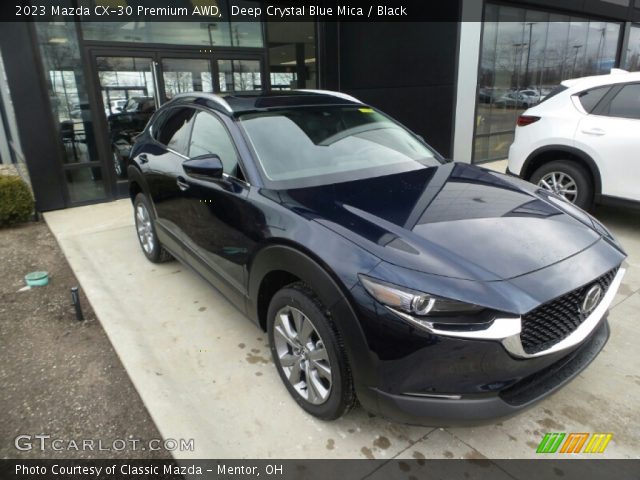 2023 Mazda CX-30 Premium AWD in Deep Crystal Blue Mica