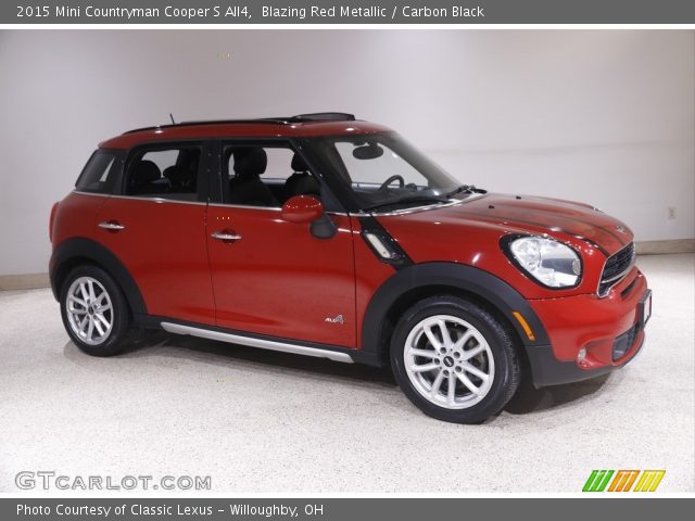 2015 Mini Countryman Cooper S All4 in Blazing Red Metallic