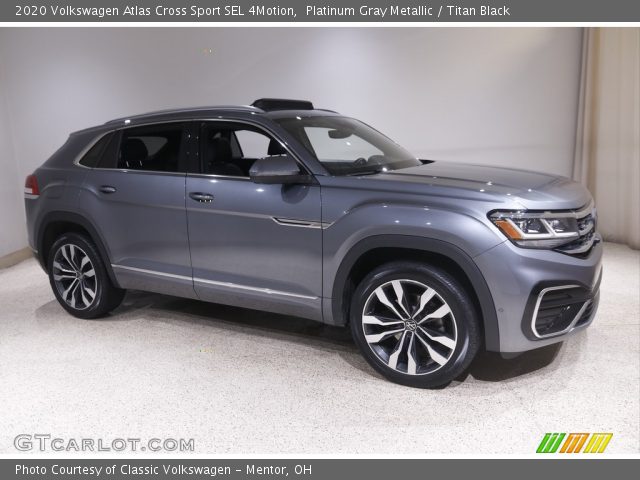 2020 Volkswagen Atlas Cross Sport SEL 4Motion in Platinum Gray Metallic