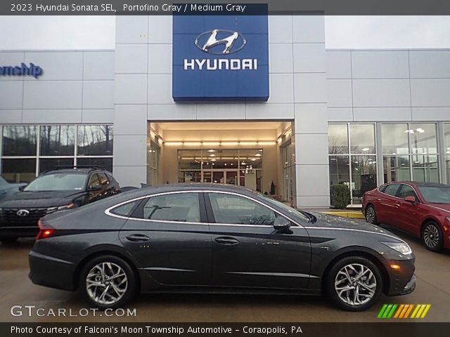2023 Hyundai Sonata SEL in Portofino Gray