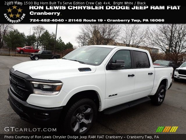 2023 Ram 1500 Big Horn Built To Serve Edition Crew Cab 4x4 in Bright White
