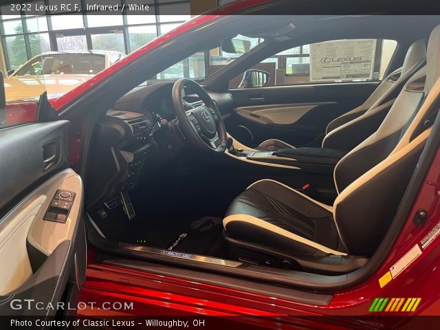 2022 Lexus RC F in Infrared