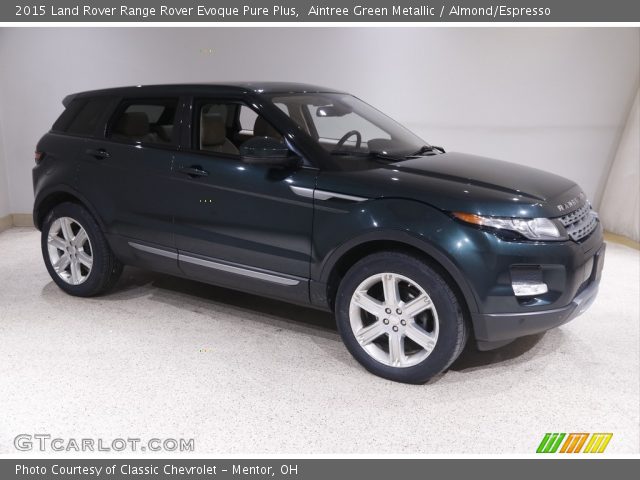 2015 Land Rover Range Rover Evoque Pure Plus in Aintree Green Metallic