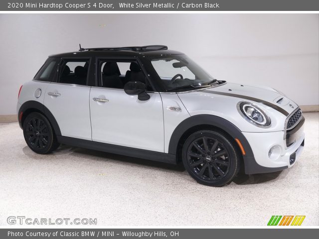 2020 Mini Hardtop Cooper S 4 Door in White Silver Metallic