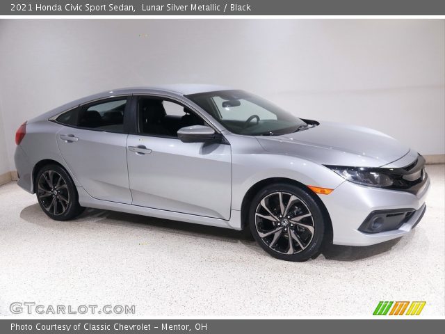 2021 Honda Civic Sport Sedan in Lunar Silver Metallic