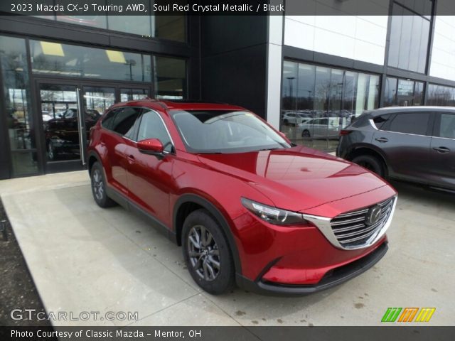 2023 Mazda CX-9 Touring AWD in Soul Red Crystal Metallic