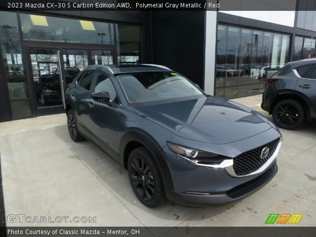 2023 Mazda CX-30 S Carbon Edition AWD in Polymetal Gray Metallic