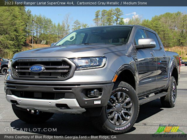 2023 Ford Ranger Lariat SuperCrew 4x4 in Carbonized Gray Metallic