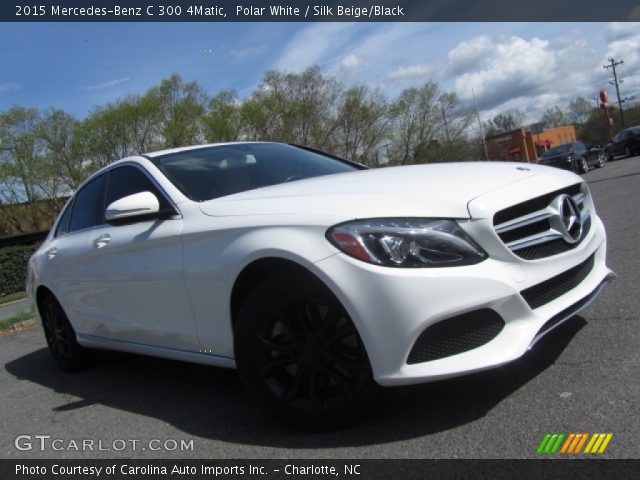 2015 Mercedes-Benz C 300 4Matic in Polar White