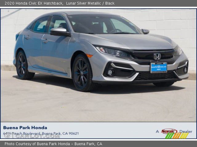 2020 Honda Civic EX Hatchback in Lunar Silver Metallic