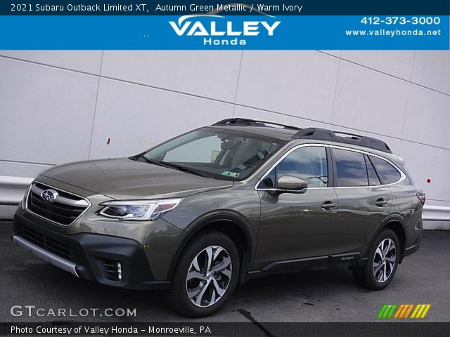 2021 Subaru Outback Limited XT in Autumn Green Metallic
