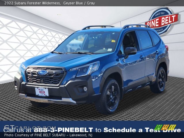 2022 Subaru Forester Wilderness in Geyser Blue