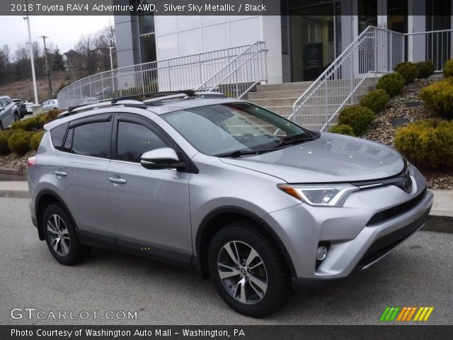2018 Toyota RAV4 Adventure AWD in Silver Sky Metallic