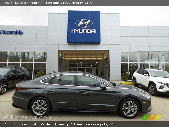 2023 Hyundai Sonata SEL in Portofino Gray
