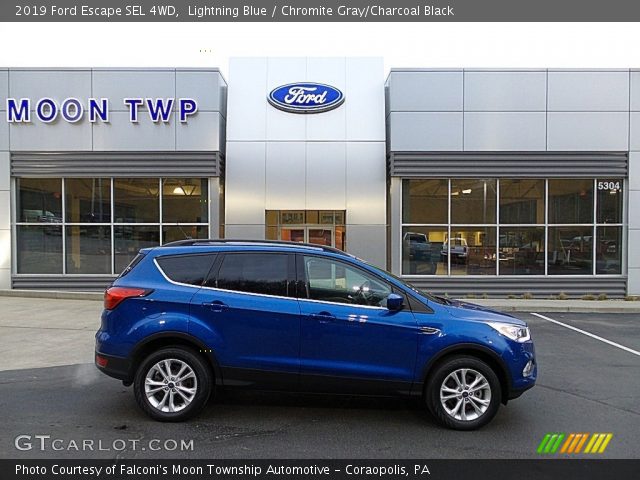 2019 Ford Escape SEL 4WD in Lightning Blue
