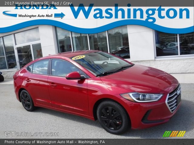 2017 Hyundai Elantra SE in Red