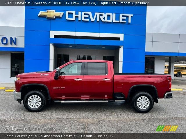 2020 Chevrolet Silverado 2500HD LTZ Crew Cab 4x4 in Cajun Red Tintcoat