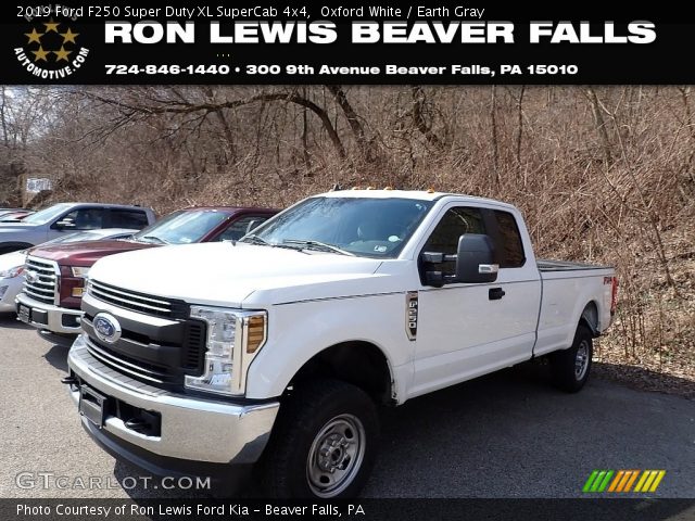 2019 Ford F250 Super Duty XL SuperCab 4x4 in Oxford White