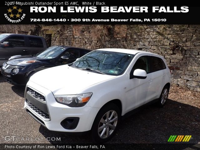 2015 Mitsubishi Outlander Sport ES AWC in White