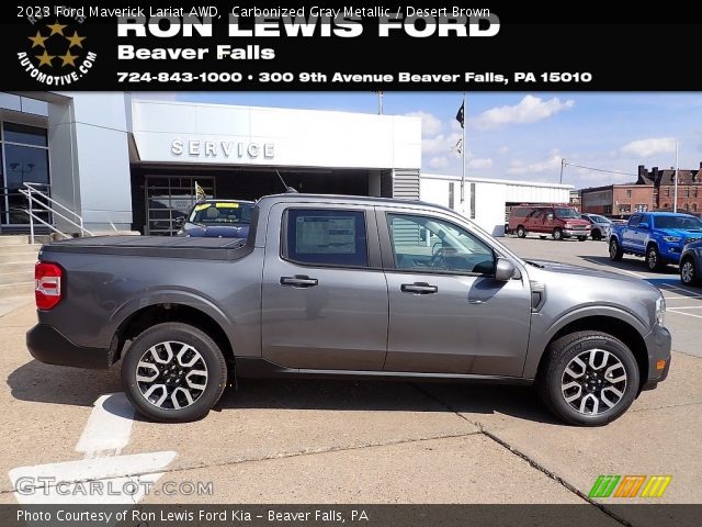 2023 Ford Maverick Lariat AWD in Carbonized Gray Metallic