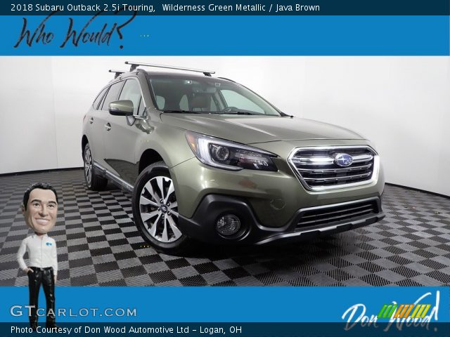 2018 Subaru Outback 2.5i Touring in Wilderness Green Metallic