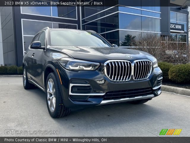 2023 BMW X5 xDrive40i in Black Sapphire Metallic