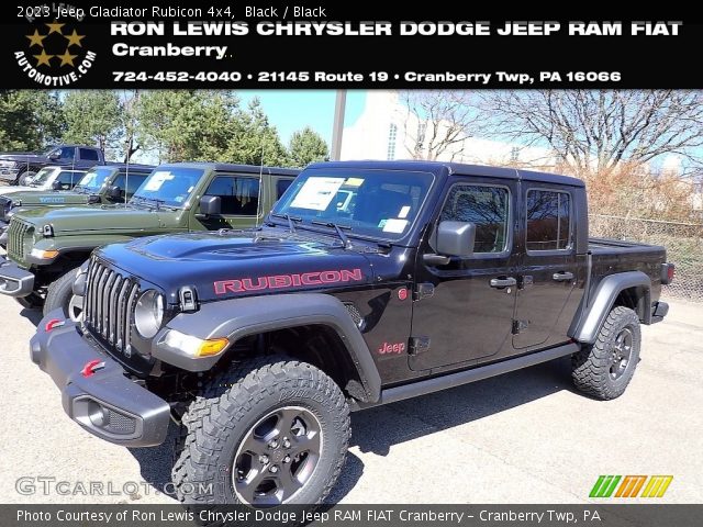 2023 Jeep Gladiator Rubicon 4x4 in Black