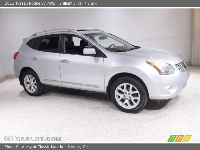 2013 Nissan Rogue SV AWD in Brilliant Silver